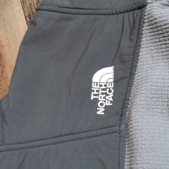 The North Face Denali Waffle Knit Lightweight Full Zip Jacket Size Medium - Gray - Picture 7 of 10